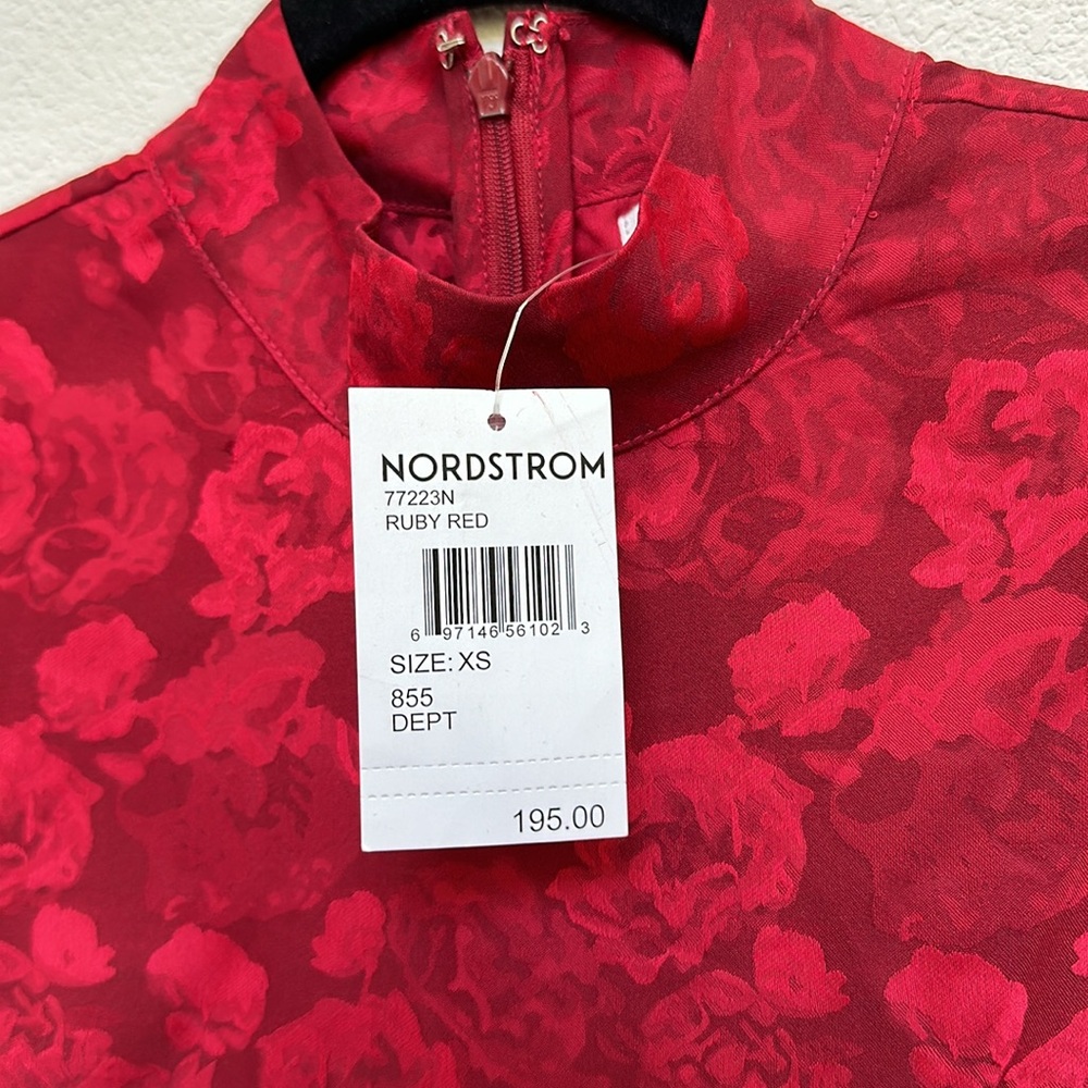 BRAND NEW RAHI Flora Belted Midi Dress - Picture 14 of 14